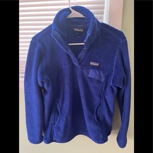 Patagonia blue sweater size medium